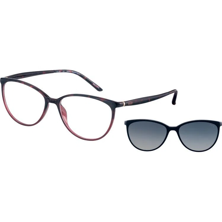 Elle EL13511 Eyeglasses - view 3